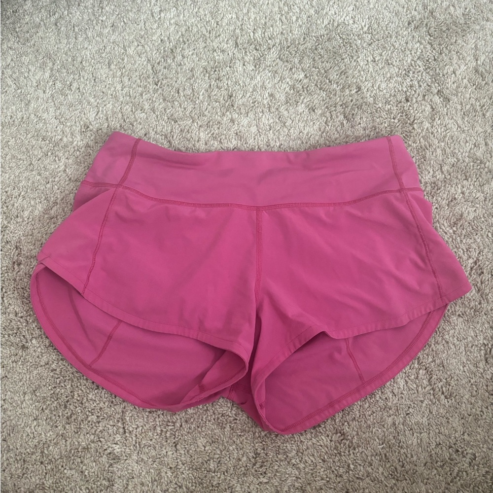 Lulu Lemon speed up shorts